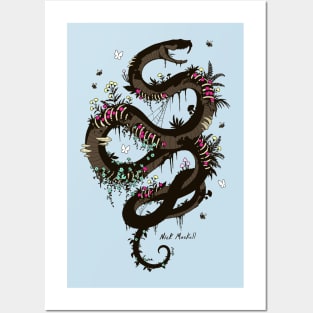 Garden Snake Posters and Art